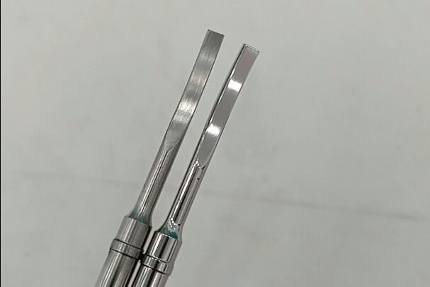 斯曼克鏡面噴砂機用于超聲刀刀頭拋光、去紋路！